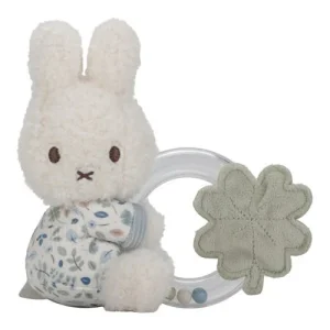 Hochet Anneau Miffy Bleu, Little Dutch