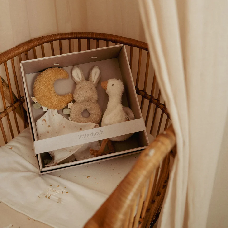 Coffret Cadeau Newborn Blanc, Little Dutch
