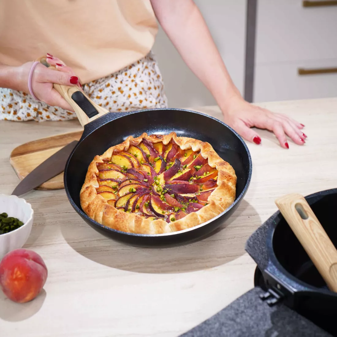 Trio Poêles/Casserole Graphite, Cookut – Image 3