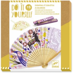 DIY Éventail à Colorier