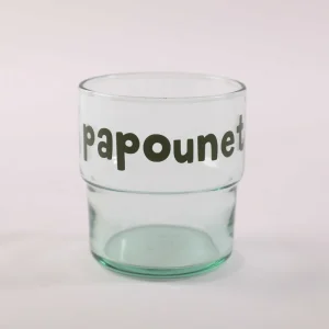 Verre sérigraphié Papounet – Sophie Janiere