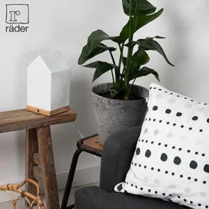 Lampe Porcelaine et Bois Maison, Räder