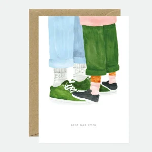 Carte Postale Best Dad Socks, ATWS