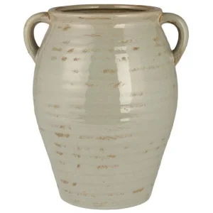 Pot Margot Gris Rainuré avec Anses, IB Laursen