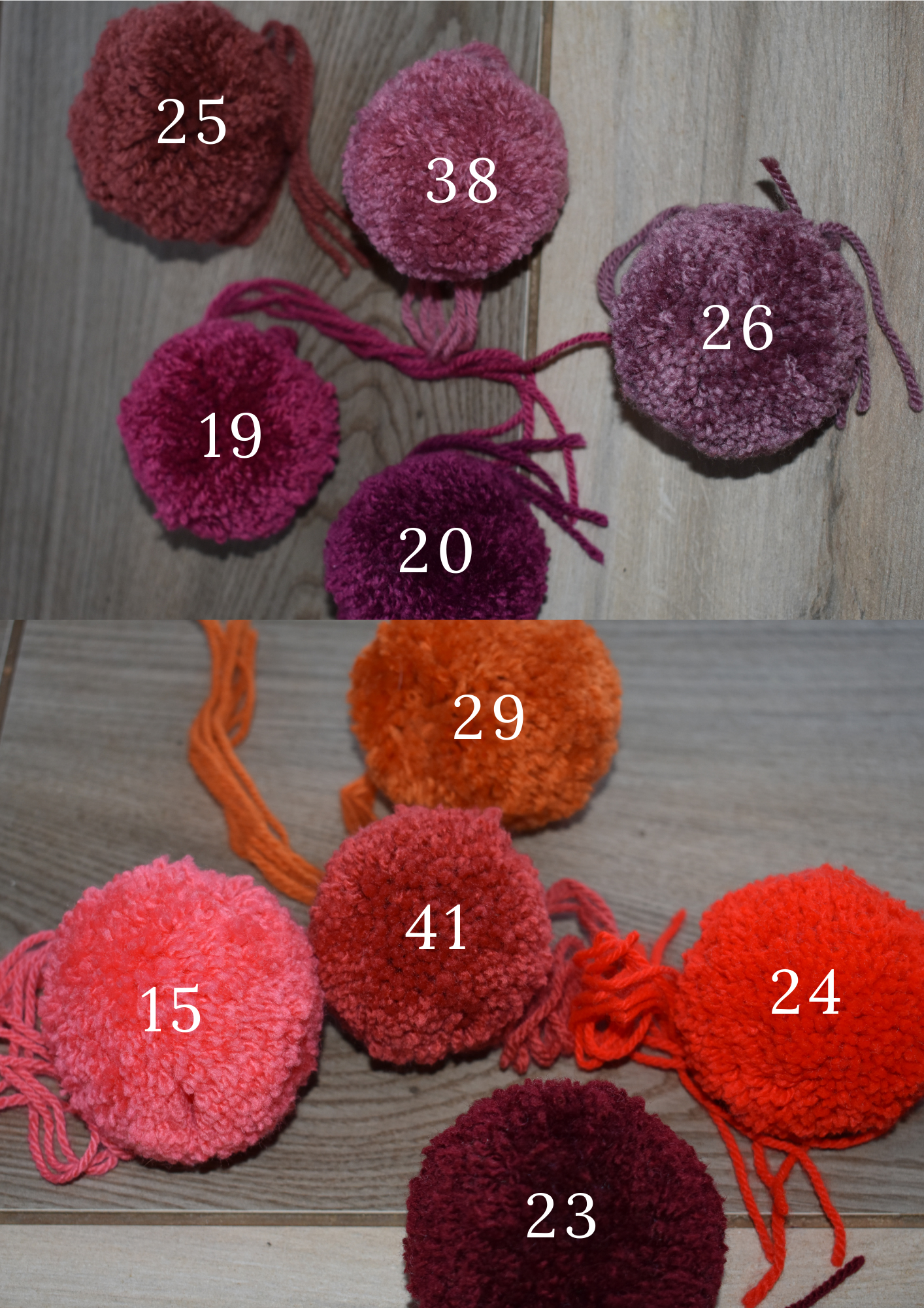 Grand Panier à jouets modèle tressé avec pompons sauge – Image 6