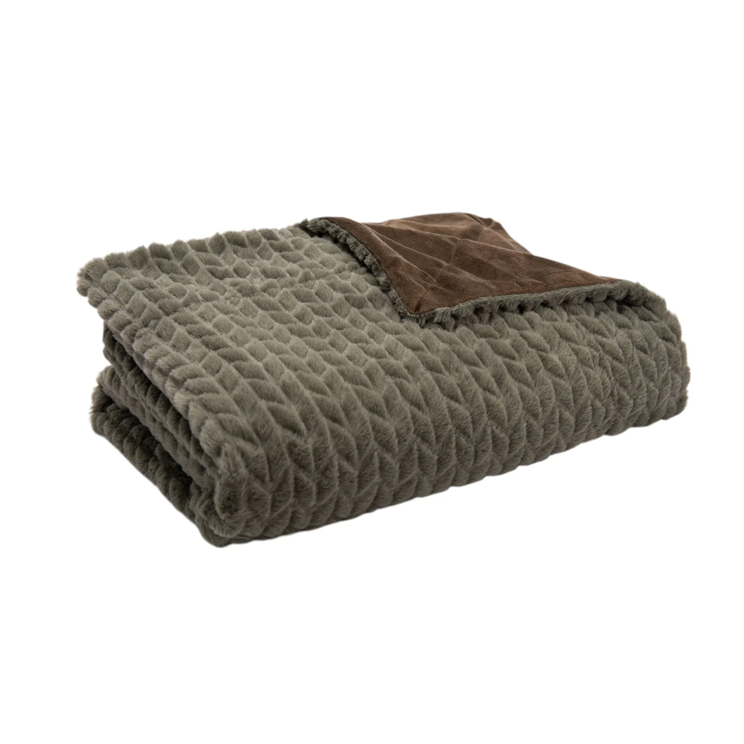 Plaid Chevrons Kaki, Cades Design. – Image 2