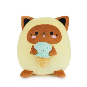 Coussin Fluffy Kawaii Minty Jaune, Balvi