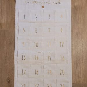 Calendrier de l’Avent | Écru