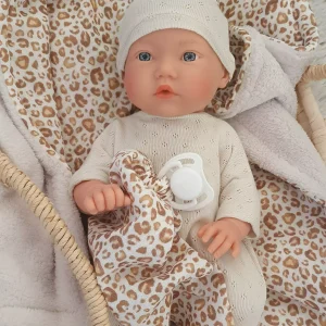 Poupon à Corps Souple Habillé et Accessoires – Sage