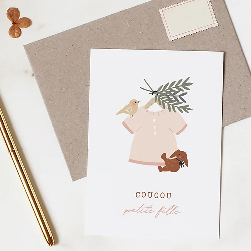 Carte postale | Blouse suspendue fille – Image 2