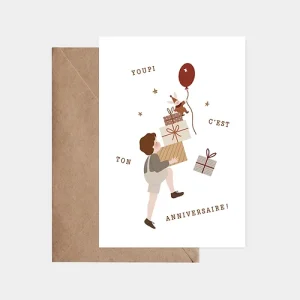 Carte postale | Montagne de cadeaux