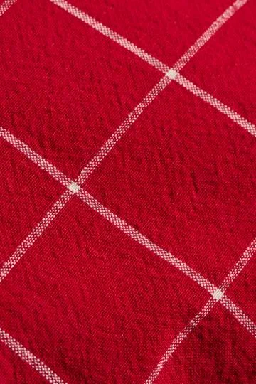 Housse de coussin élégante motif grands carreaux rouges, IB Laursen – Image 3