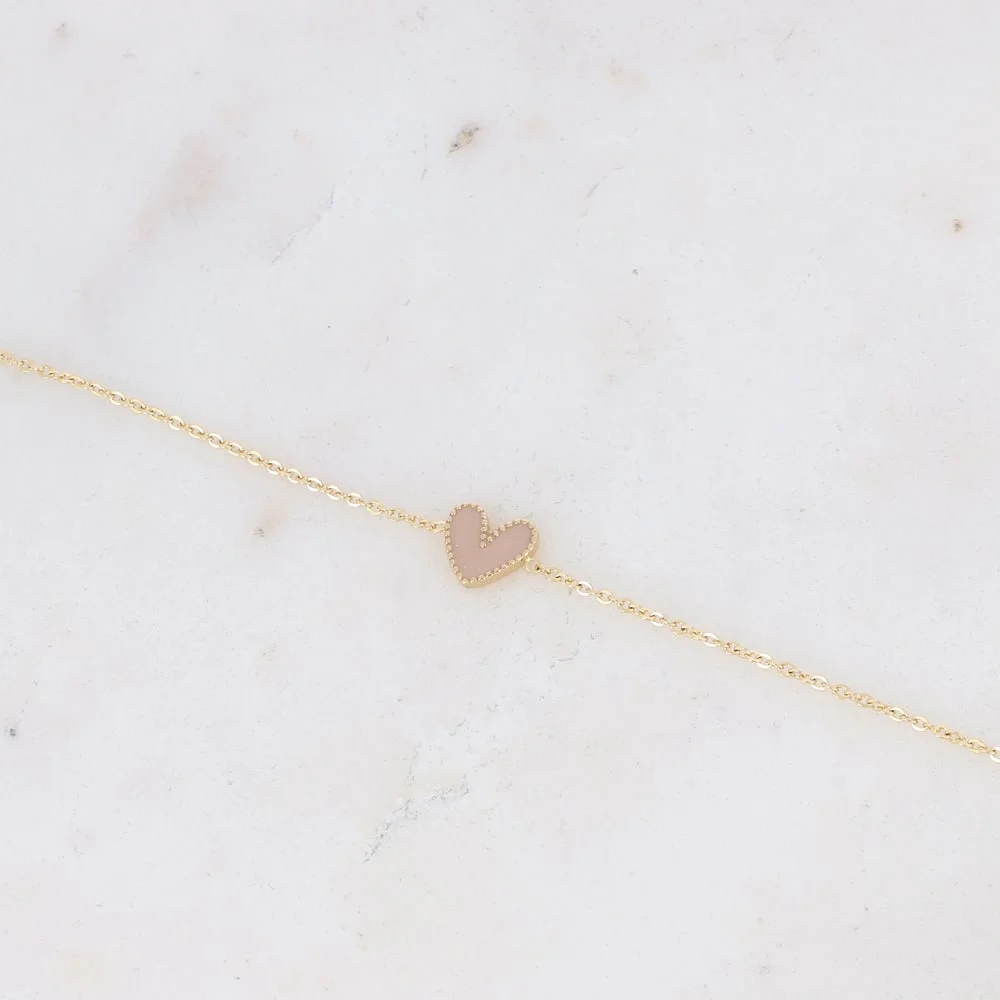 Bracelet Cœur Beige, BOHM – Image 2