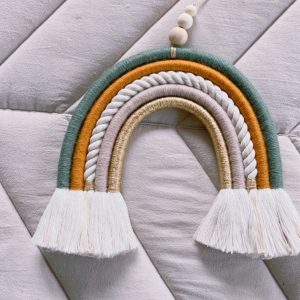 Arc-en-ciel : sauge, moutarde beige et doré