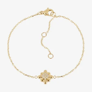 Bracelet Acilia en Acier Doré, Zag