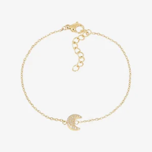 Bracelet Noélie en Acier Doré, Zag