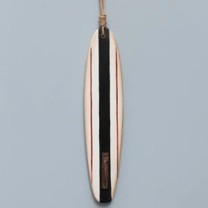 Décoration Murale Surf Vintage Rayé, Chehoma