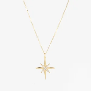 Collier Leor en Acier Doré, Zag