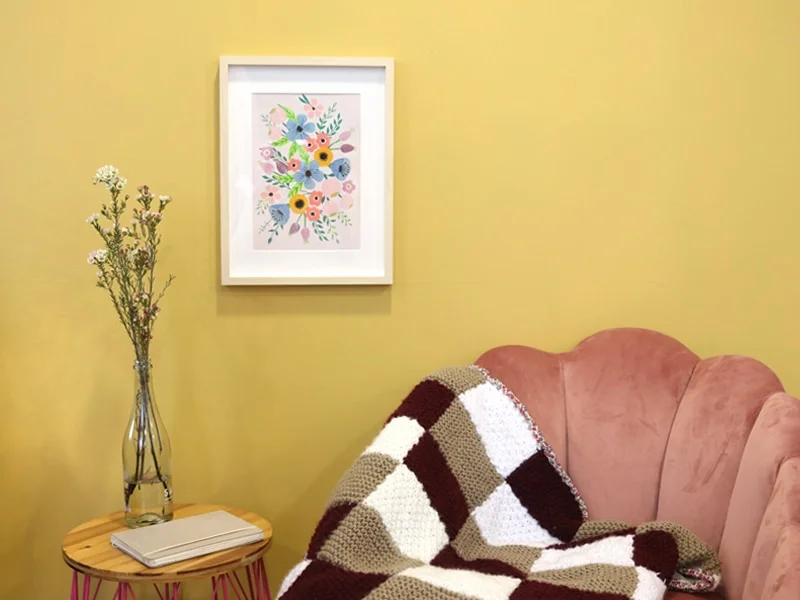 Peinture au Numéro Flowers – Image 4