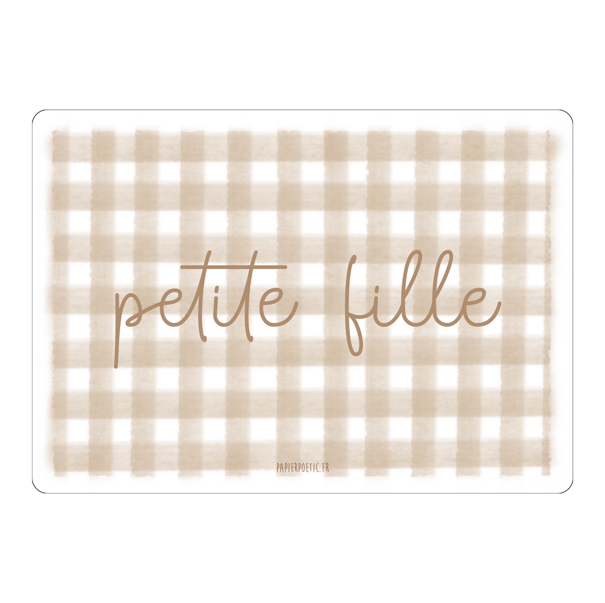 Carte postale | « Petite fille » Vichy