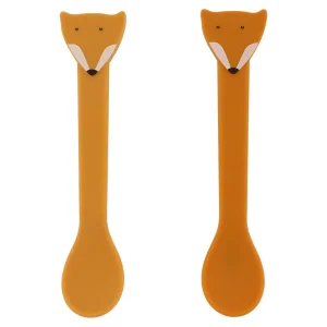 Lot 2 Cuillères en Silicone Mr. Fox, Trixie