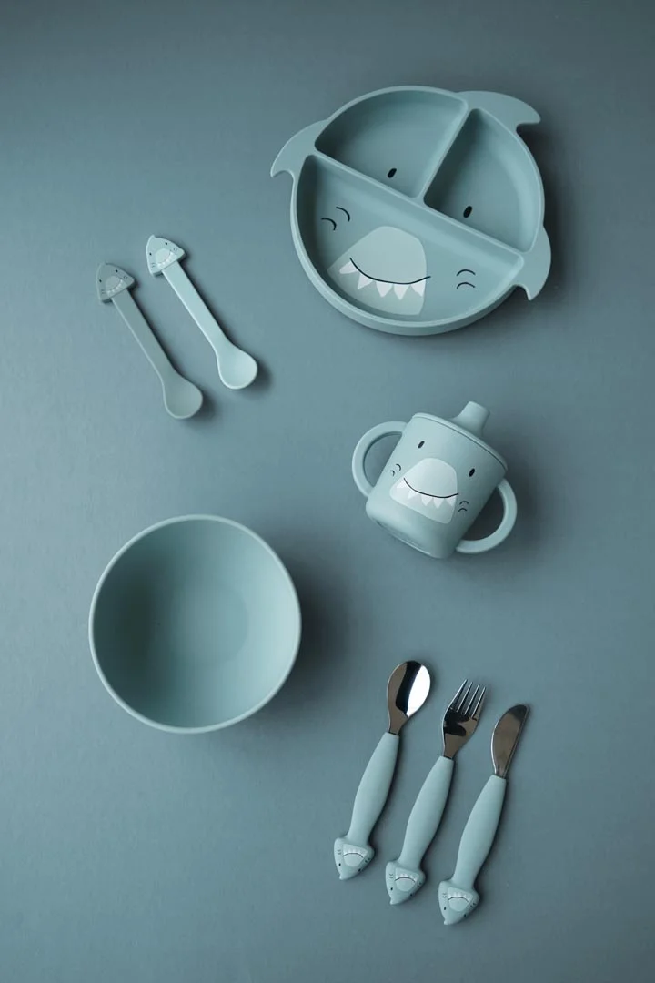 Assiette en Silicone à Ventouse requin | Dès 4 Mois, Trixie – Image 3