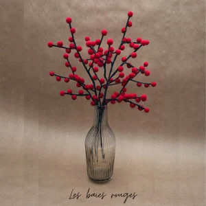 Branche de Baies Rouges en Feutrine – New Heidi