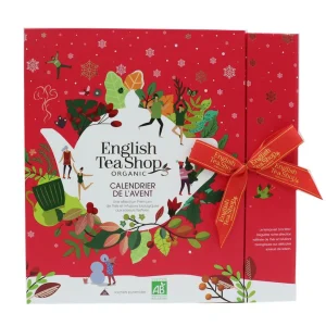 Calendrier Livre de l’Avent Rouge Bio, English Tea Shop