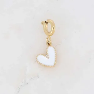 Charm Coeur Blanc
