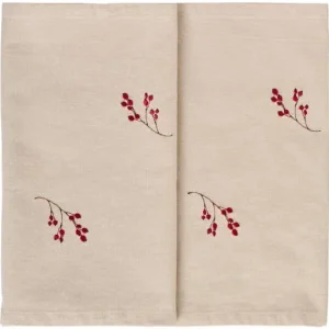 Chemin de table Tradition Motif Branches de Winterberry, IB Laursen