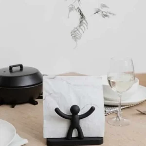 Porte Serviettes Buddy Noir