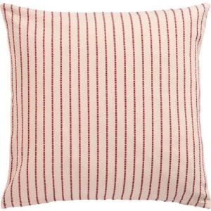 housse de coussin élégante à rayures rouges, IB Laursen