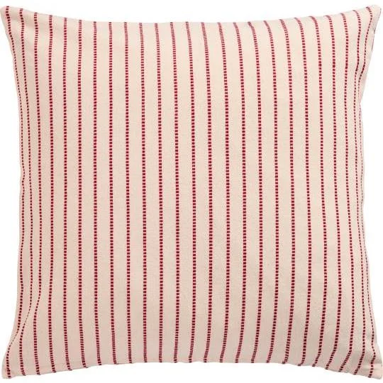 housse de coussin élégante à rayures rouges, IB Laursen