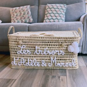 Malle à jouets XXL Adèle & Marcel