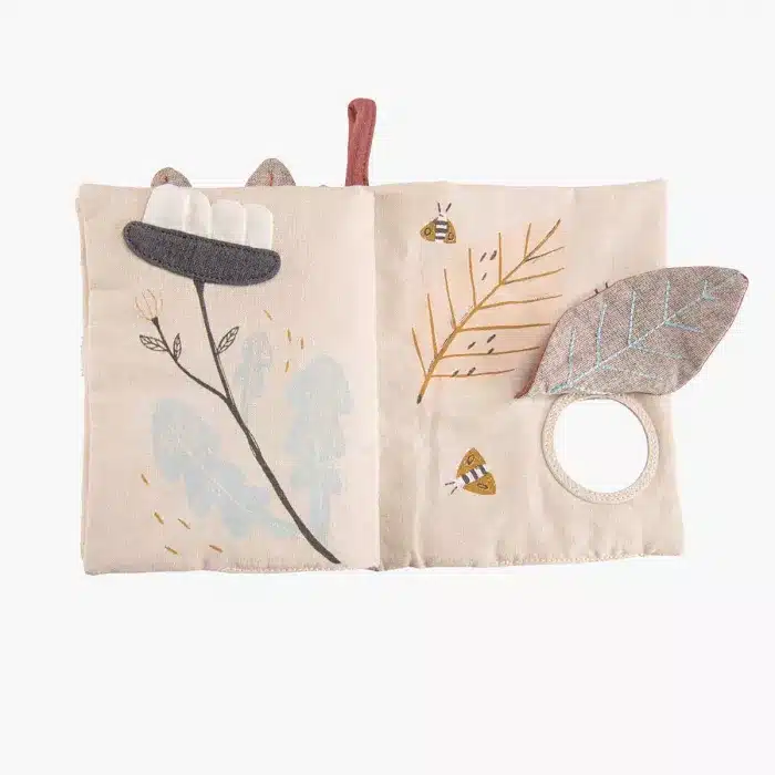 Livre Tissu Activités Après la Pluie, Moulin Roty – Image 5