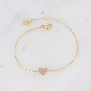 Bracelet Cœur Beige, BOHM