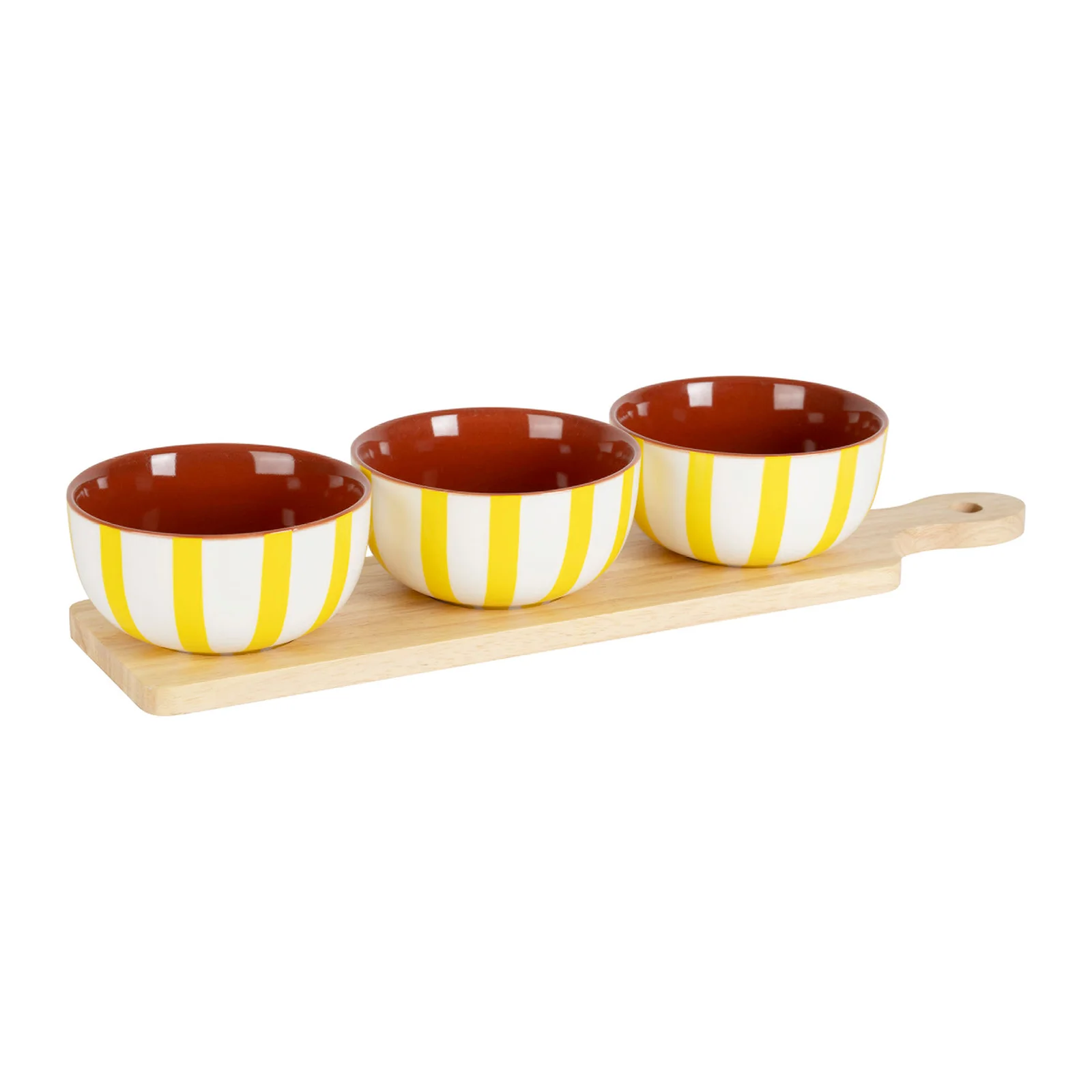 Coupelles x3 et plat Alaria (2 coloris), YLIADES – Image 2