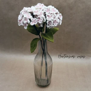 Hortensias Rose en Feutrine – New Heidi