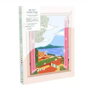 Peinture au Numéro Fenêtre sur Naples