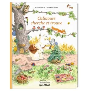 Livre-jeu « Câlinours se cache » L’École des Loisirs à lire autrement – Moulin Roty