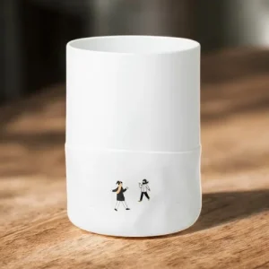 Vase Bataille de Boules de Neige, Räder