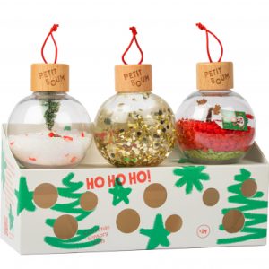 Set de 3 Boules de Noël Sensorielles – Petit Boum