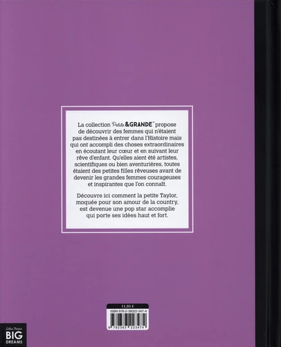 Album jeunesse – Petite & GRANDE : Taylor Swift, AUZOU – Image 2