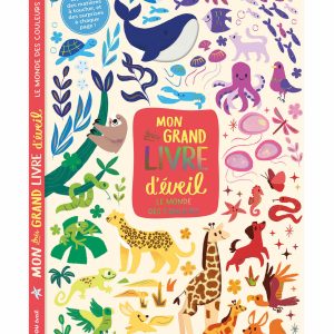 Livre d’éveil bébé Auzou – Le monde des couleurs