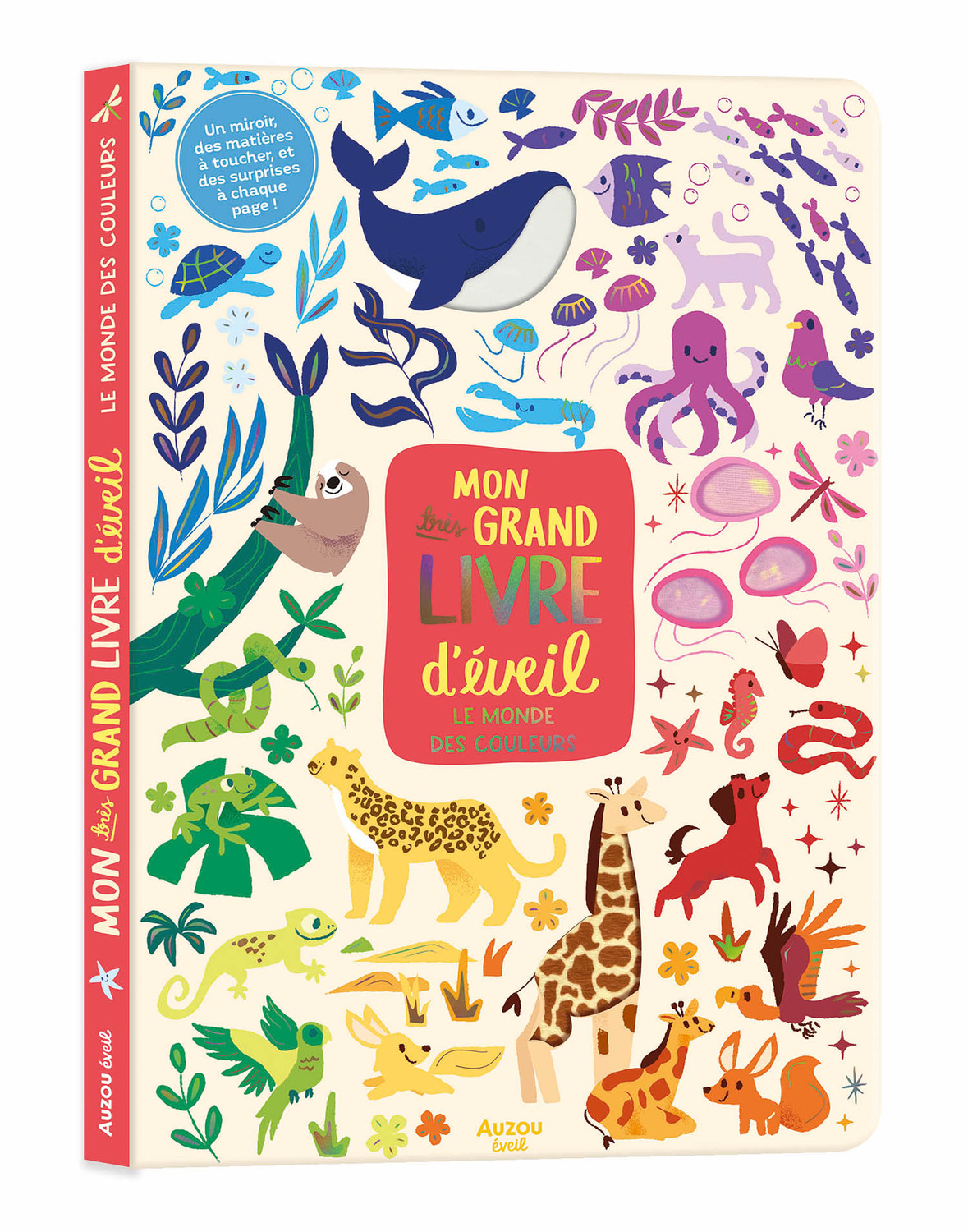 Livre d’éveil bébé Auzou – Le monde des couleurs