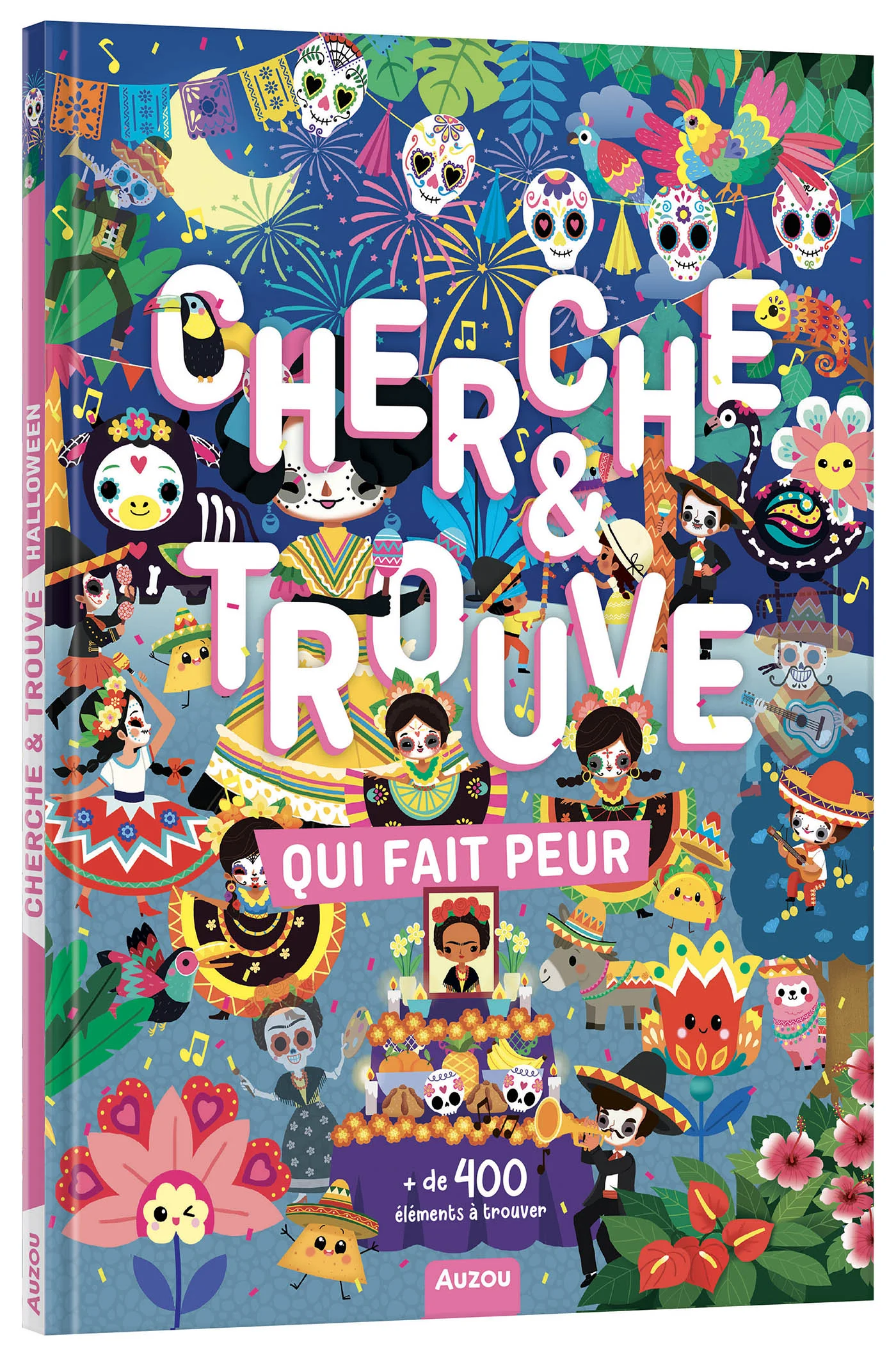 Cherche et Trouve : Qui fait peur – Auzou Éditions