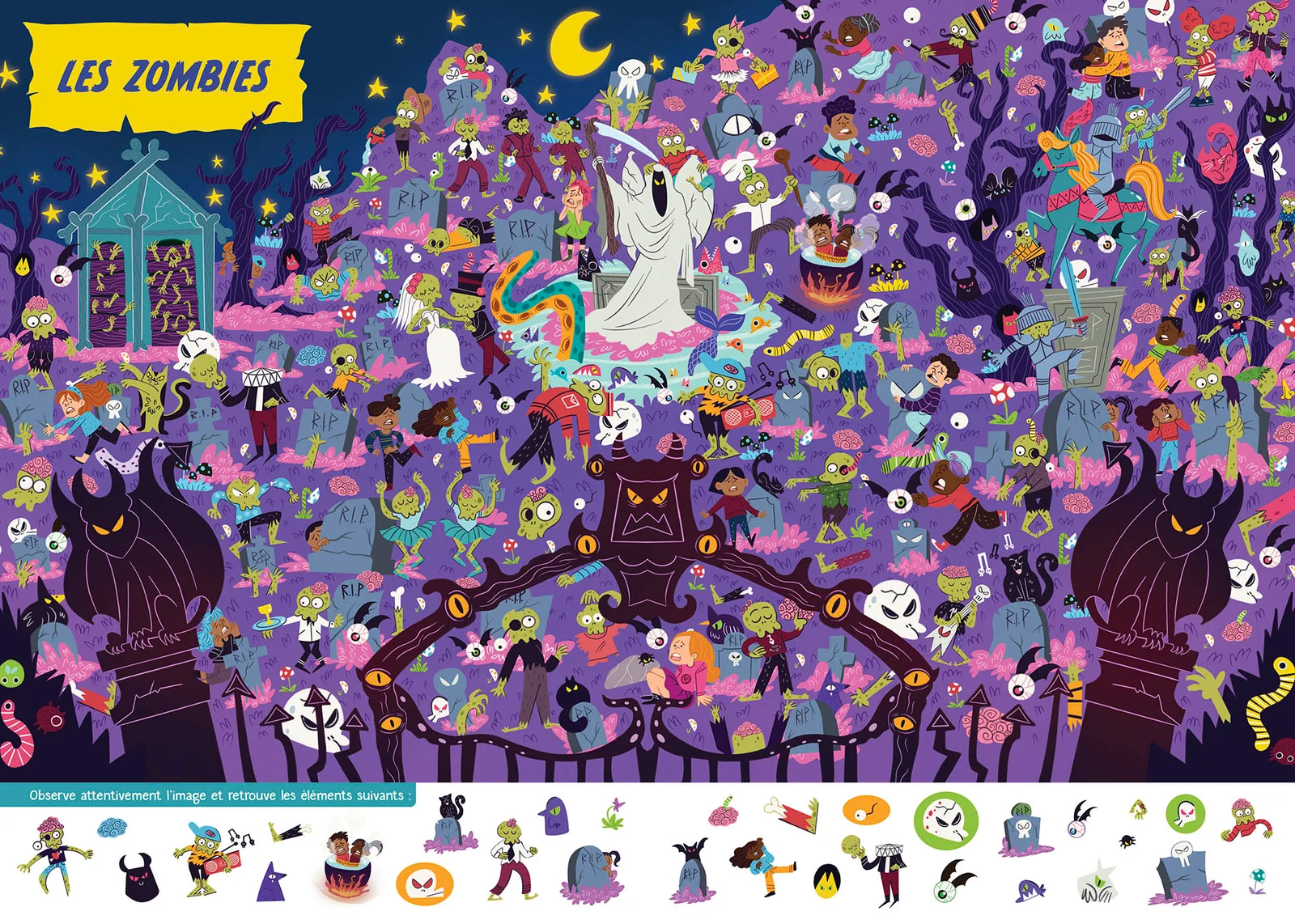 Cherche et Trouve : Qui fait peur – Auzou Éditions – Image 2