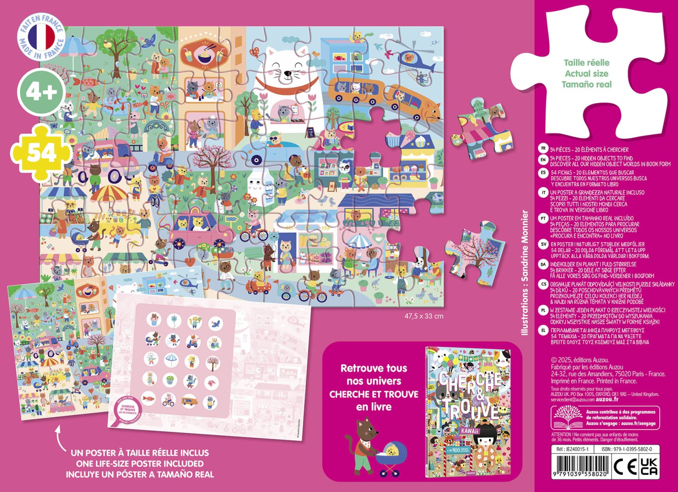 Puzzle cherche et trouve / Kawaï – Image 4