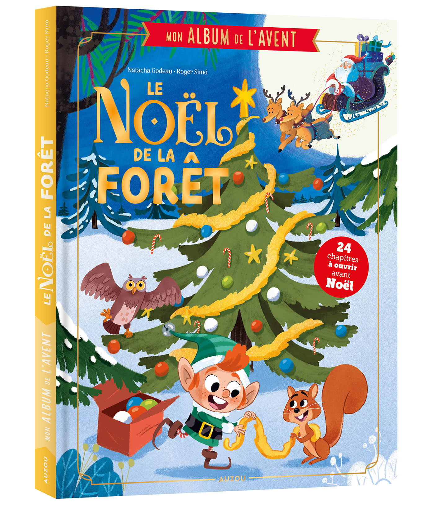 Mon Album de l’Avent – Le Noël de la Forêt – Éditions Auzou