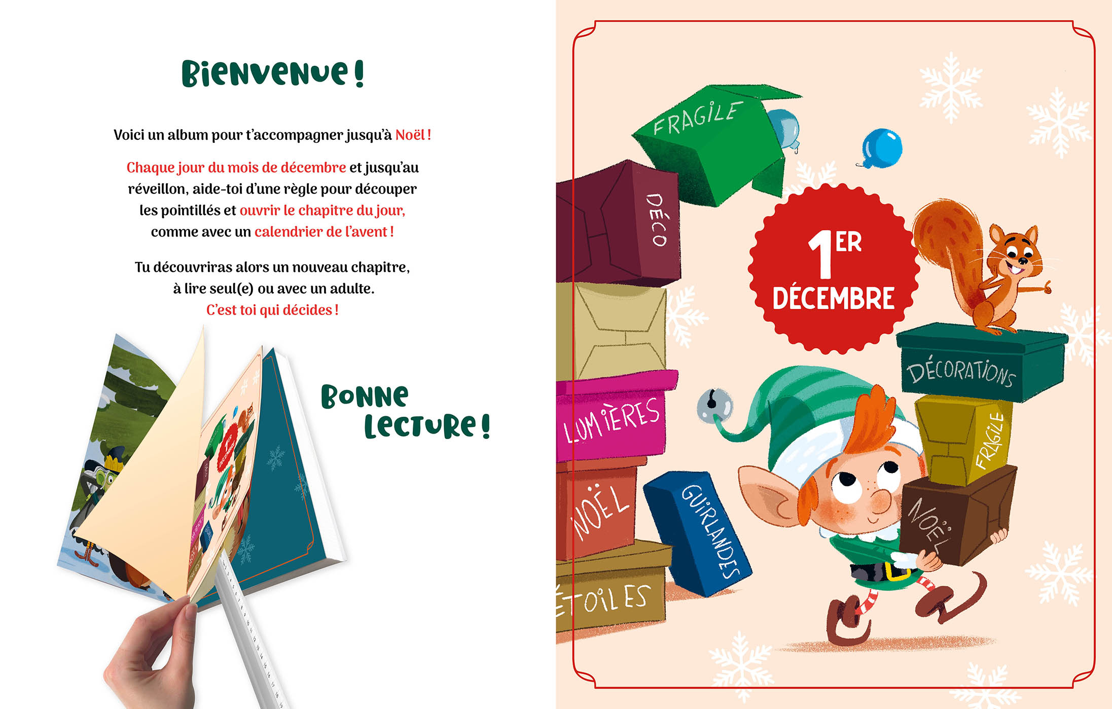 Mon Album de l’Avent – Le Noël de la Forêt – Éditions Auzou – Image 2